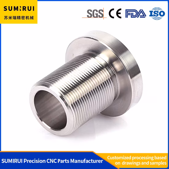 Eje lineal de torneado del acero inoxidable del eje linear de las piezas de metal de la precisión del CNC que trabaja a máquina